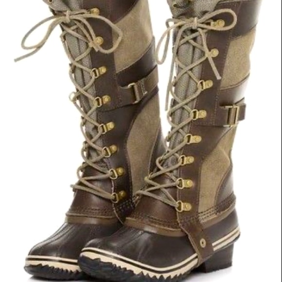 COPY - SOREL CONQUEST CARLY TALL SNOWBANK BOOTS - Picture 1 of 4